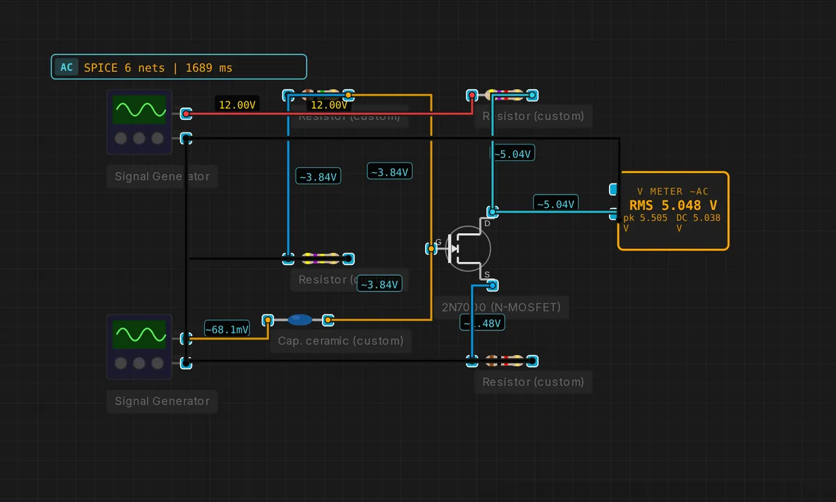 MOSFET Common-Source Amplifier