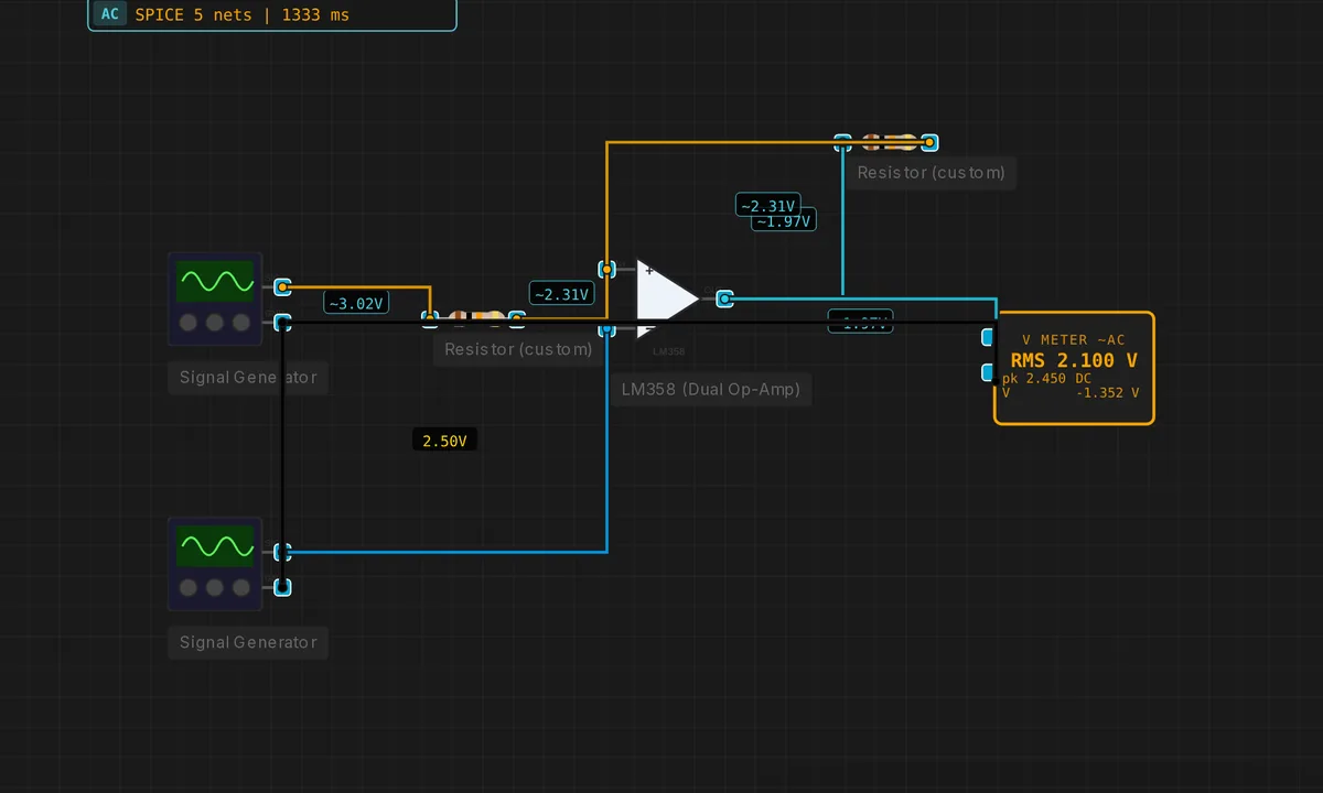Op-Amp Schmitt Trigger