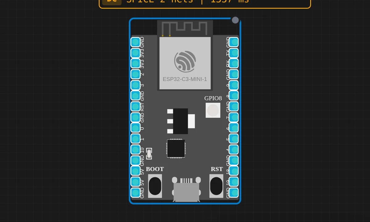 ESP32-C3: Serial Echo