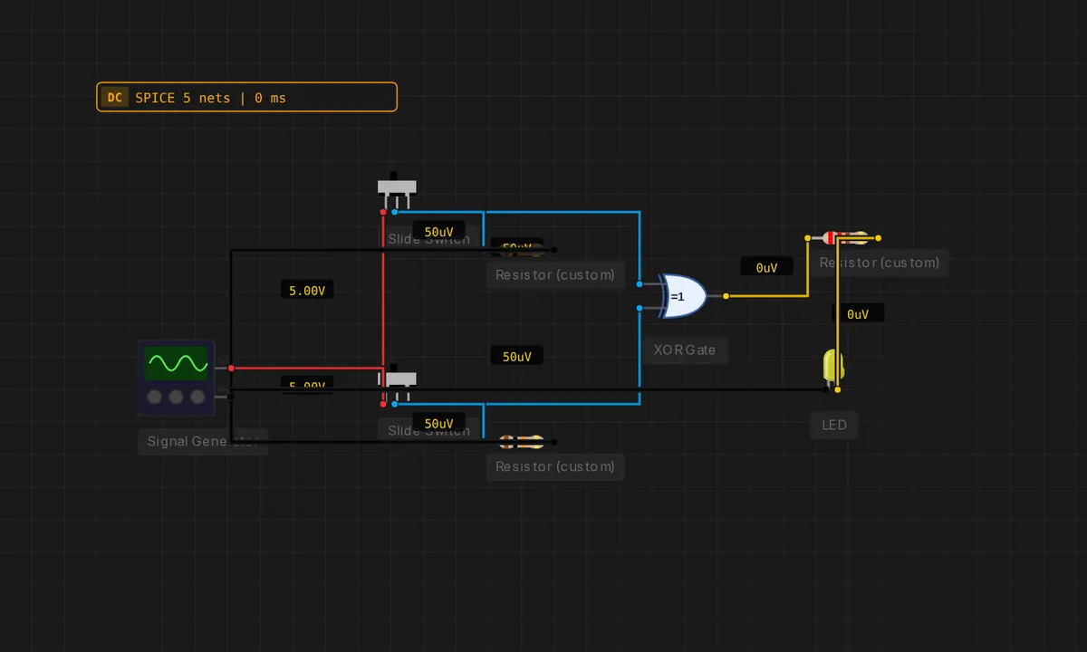 XOR — Difference Detector