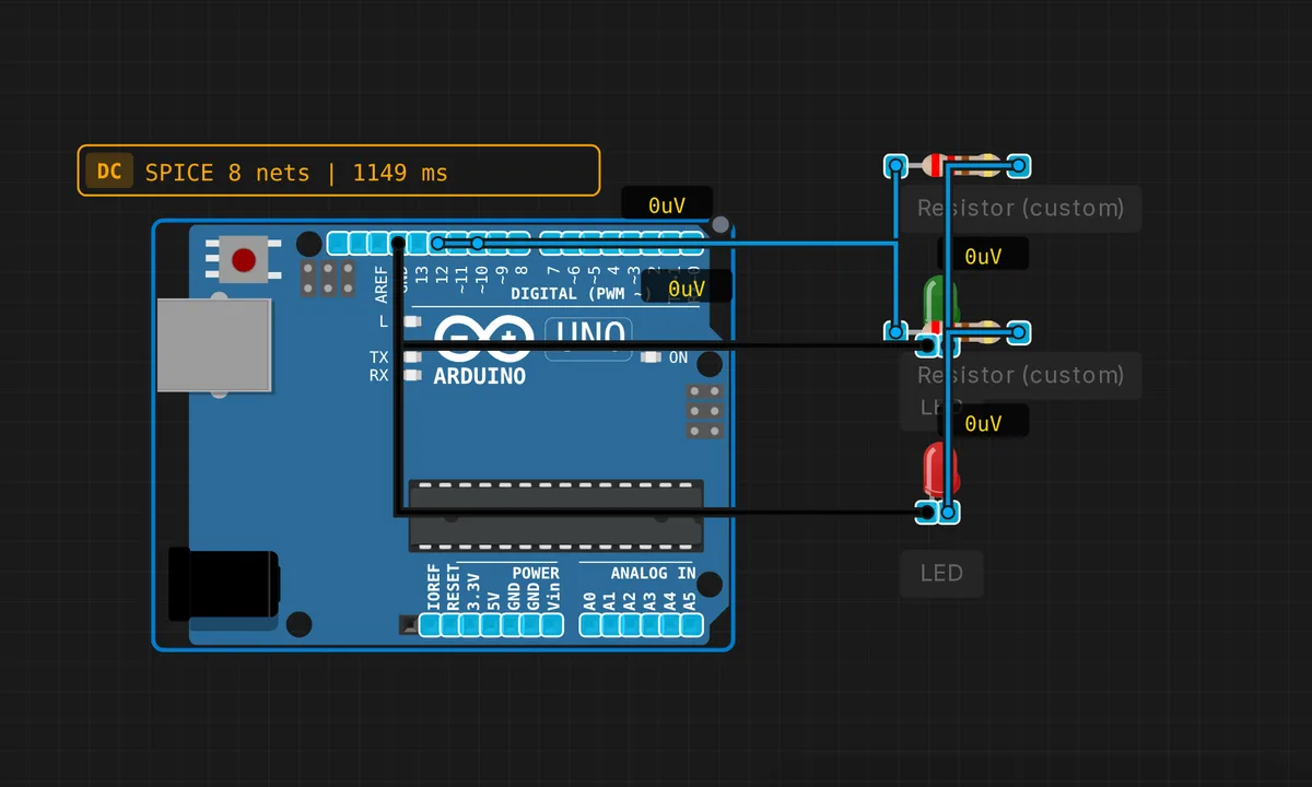 Logic Probe (HIGH/LOW/FLOATING)