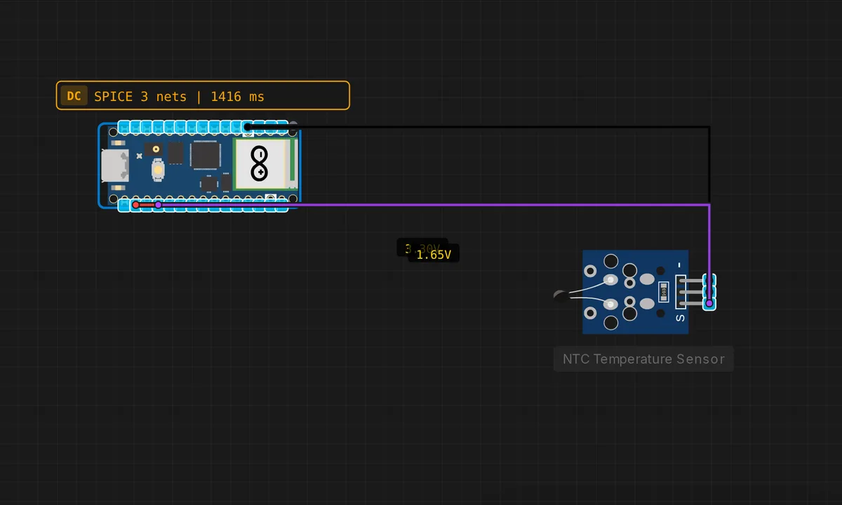 Pico: NTC Thermistor Temperature