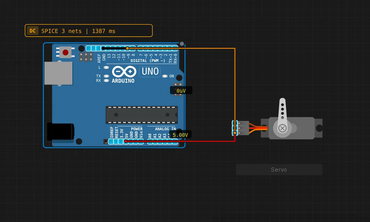 Uno: Servo Motor Sweep